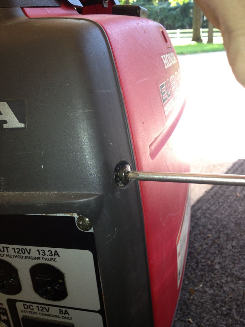 Honda EU2000 Fuel cut off modification. (Pictures) Survivalist Forum